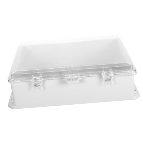 ELAYARD 防水配電箱 透明蓋付き 屋外耐候性プラスチック接続ケース 低電圧