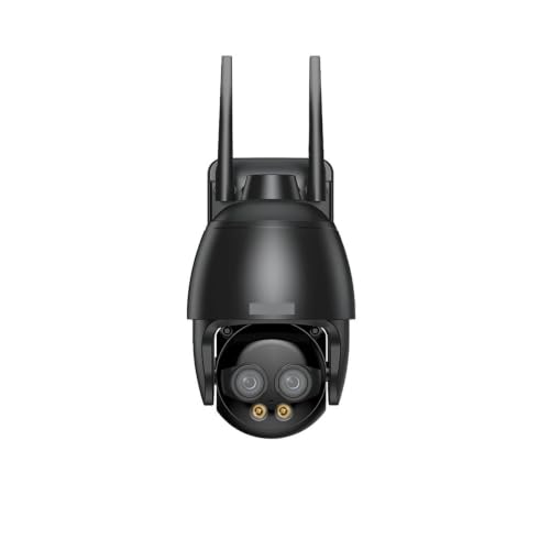 Cámara de vigilancia HD WiFi para supervisar su hogar con lente dual de 8MP