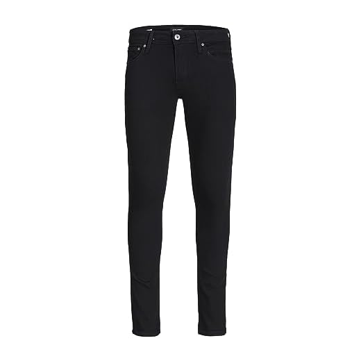 JACK & JONES Herren Jjiliam Jjoriginal Am 009 Lid Noos Jeanshose, Black Denim, 32W 36L EU
