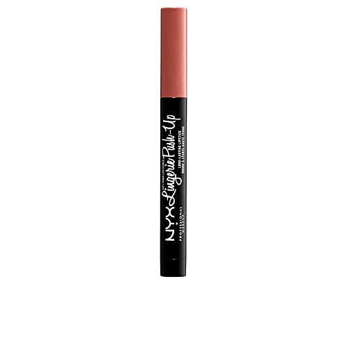 NYX PROFESSIONAL MAKEUP Lip Lingerie Push-Up Long Lasting Plumping Lipstick - Bedtime Flirt (Red Tone Pink)