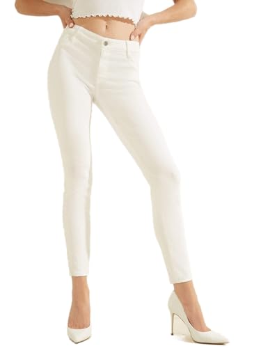 GUESS Women's Mid-Rise Stretch Skinny Jeans