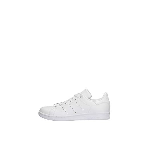 adidas Stan Smith J, Zapatillas de Deporte Unisex Niños, Blanco (Ftwbla/Ftwbla/Ftwbla), 38 EU (5 UK)