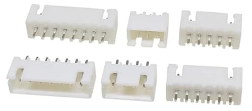 Conector PH2.0MM de 3 pines rectos tipo Dip para conexiones estables, 10 uds