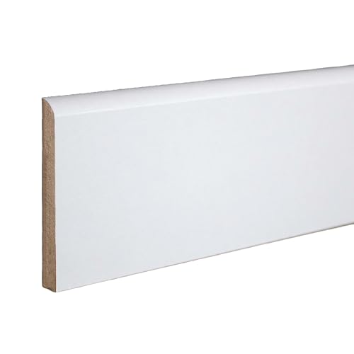 PROVISTON - Rodapié - Perfil redondeado - 10 x 100 x 2000 mm -...