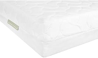 MOTHER NURTURE Premium Foam Cot Bed Mattress, White, 140 x 70 x 10cm
