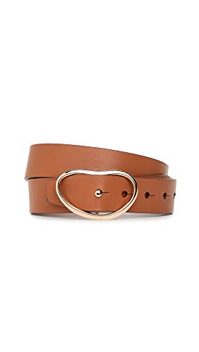 Women's Wide Georgia Belt in Tan