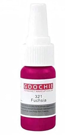 Goochie Permanent Makeup Micro Pigment Fuchsia 321, 15ml…