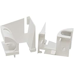 Persianas Nuevas Precios DIWARO.® Embudo Schüco para rieles de guía de persiana de plástico, precio por par, color blanco