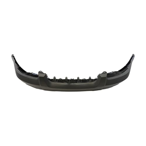 Image of FitParts Compatible with Ford Escape 2005-2007 Front Bumper Cover | Primed, With Fog Light Holes, Without Parking Sensor Holes, Hybrid, Ready to Paint, OEM 5L8Z17D957BAA, FO1000571
