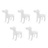 vitrine petshop Présentoir pour vêtements pour chiens - 🐈🐕 🐩 ➣➣➣ utilisation polyvalente pour les expositions de vêtements pour animaux de compagnie et les comptoirs de toilettage pour animaux de compagnie. un design élégant améliore l'affichage du produit et ajoute une touche de sophistication. les oreilles du modèle petit chien sont légèrement différentes de la taille moyenne et de la taille.