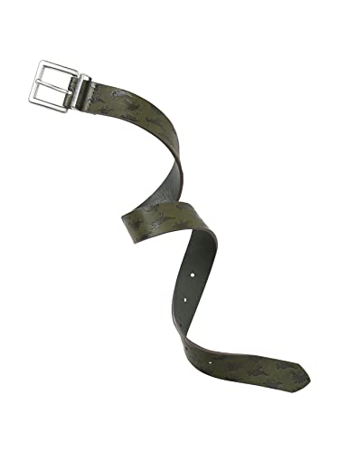 Vertbaudet Jungen Gürtel, Dinosaurier khaki 152/164