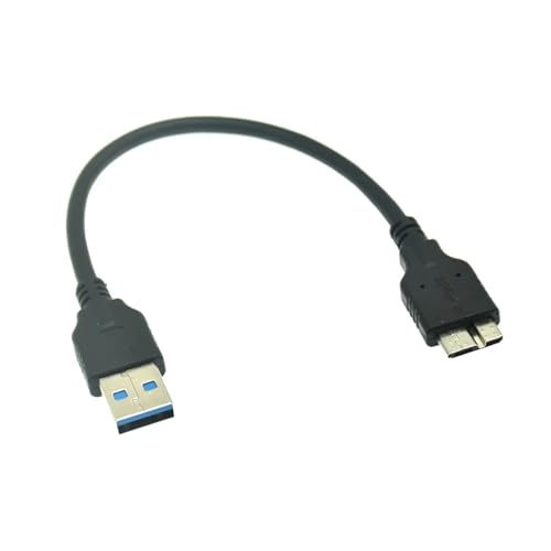 Cable Hard Disk USB 3.0 micro B para HDD SSD 10CM miniatura 3