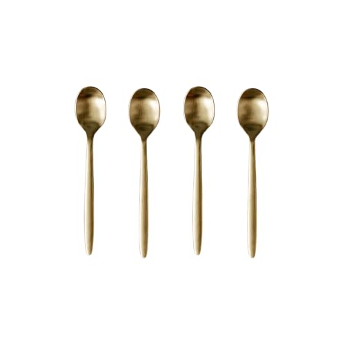 JazzUpCo Teaspoon 4-Piece Flatware Set, 18/10 Stainless Steel by JazzUpCo - Used condition - US$29.44