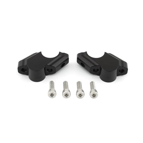 Elevadores de manillar extensión abrazadera Tracer 9 MT-07 negros 4