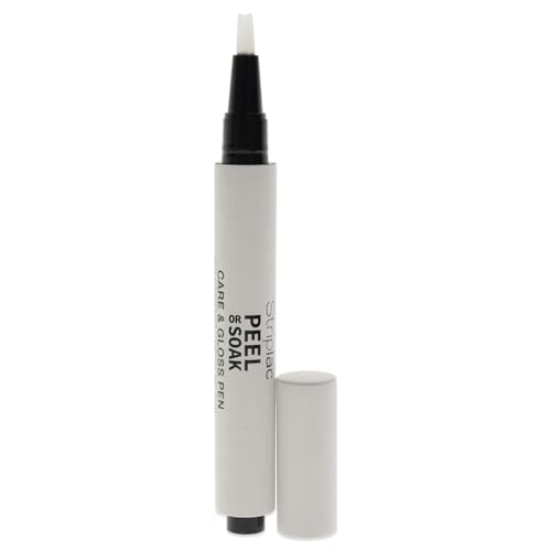 Alessandro Striplac Peel or Soak Care and Gloss Pen for Women 0.09 oz Treatment, transparent, 2.8 ml (Pack of 1) - Image 2