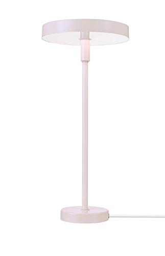 Amazon Brand – Rivet Modern Ultrathin LED-Integrated Table Lamp, 20"H, Pink