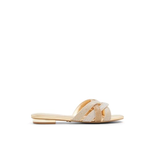 Image of Aldo corally Women's Bronze Textile Sandals