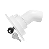 SEWOART Wohnmobil Wasser einfüllstutzen mit Schloss Abschließbarer Frischwasser Tankdeckel Langlebiger Rv Ersatz Wassertank Anschluss Einfache Montage für Camping Yacht und Anhänger