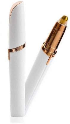 Florastic Eyebrow Hair Remover,Face,Lips,Nose Hair Removal Trimmer with Light for Women's with white gold