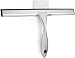 HIWARE All-Purpose Shower Squeegee for Shower Doors, Bathroom, Window and Car Glass - Stainless Steel, 10 Inches