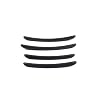 4PCS Car Trims Mudguard Wheel Fender Wheel Trims Eyebrow Car Wheel Arch Protectors For Golf 8 MK8 2020-2022