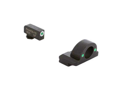 AMERIGLO Ghost Ring Series Sight Set for Glock - Fits Gen 1-4 9mm/.40/.380, Gen 5 10mm/.45