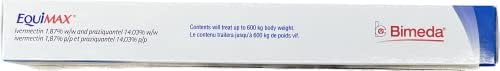 EQUiMAX Horse Dewormer, Apple Flavoured - 6.42g - 3