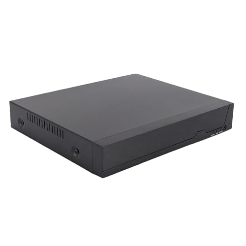 Generic 4K 4 Canal PoE NVR, Obsion -Warning Iron 4 Canales Seguridad de Seguridad DVR Registro de Movimiento ID de Movimiento para Tienda (Enchufe de la UE)