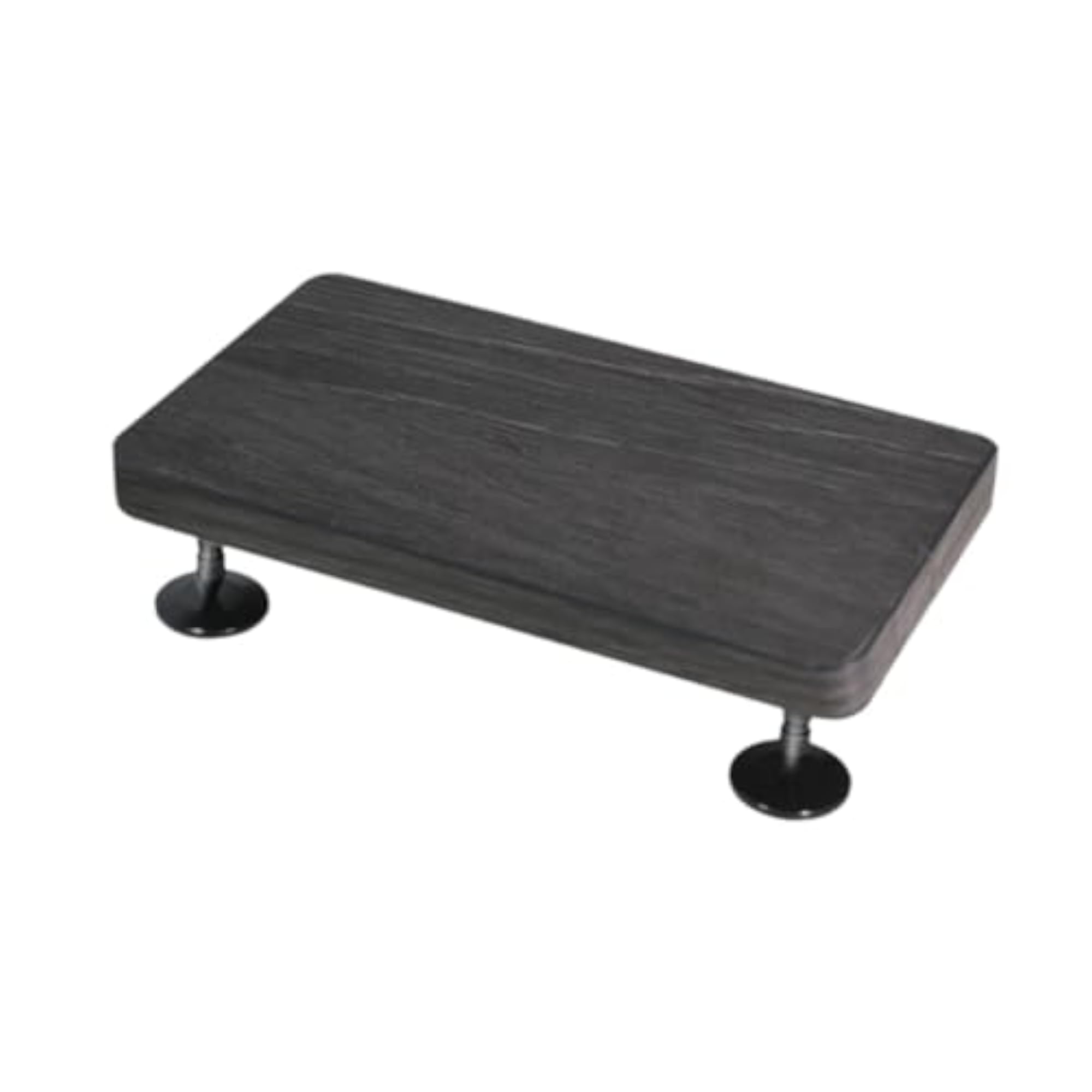 Wood Desktop Speaker Stand for Music Studio Speakers, Black