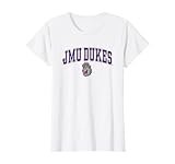 James Madison Dukes Womens Arch Over White T-Shirt