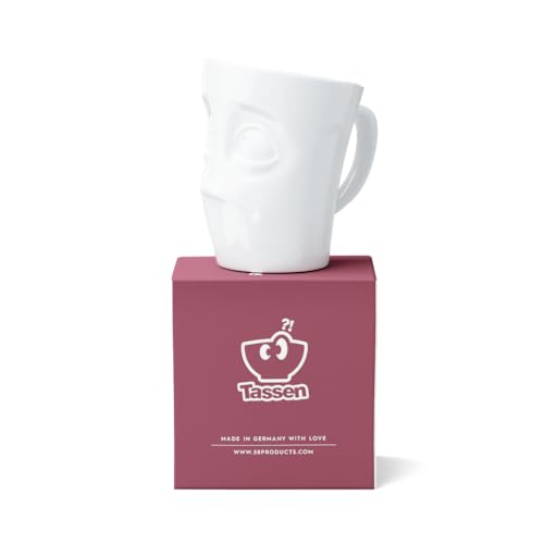 Taza de porcelana blanca 11 oz con asa miniatura 3