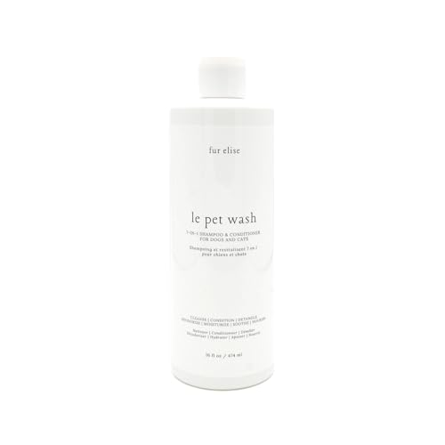 Le Pet Wash – Gentle pH-Balanced Pet Cleanser for Dogs & Cats | Plant-Powered, Hypoallergenic & Cruelty-Free | Soothing Bath Formula for Soft, Shiny Coats