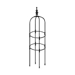 Garden Obelisk Trellis, Garden Trellis For Climbing Plants, Sweet Pea Growing Frame, Metal Support For Outdoor Indoor Flower Plants