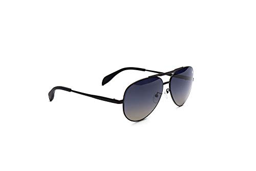 William Painter - The Hughes Titanium Polarized 'Aviator' Sunglasses (Black)
