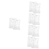 Séparateurs transparents pour ordinateur portable : fabriqués dans un matériau de qualité et fin, et imperméables pour une utilisation de longue durée, accessoires pour ordinateur portable.