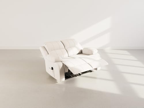 Canapé Armand 2 Places Velours Relax Électrique Best Mobilier