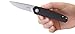 CRKT Cuatro Folding Carry Knife: Plain Edge Folder with Liner Lock - Everyday Carry Folded Knife with IKBS Ball Bearing Pivot System and G10 Handle 7090