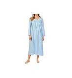 Eileen West Ballet Nightgown Long Sleeve Blue LG