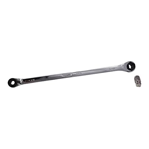 VIM HBR8 1/4" & 5/16" Hex Micro Bit Ratchet with 1/4" Square Drive Reversible Cover