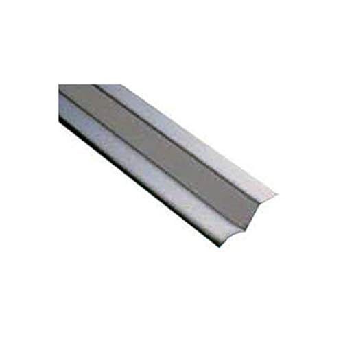 Amig - Tapajuntas para Suelo - 985 mm x 40 mm - Tira de Transición en Escalón y con Fijación Adhesiva - Cubrecantos Embellecedor para Uniones - Acero Inoxidable 18/8 Plateado Mate