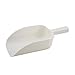 Winco PS-64 White 64 Oz Polycarbonate Scoop-PS-64