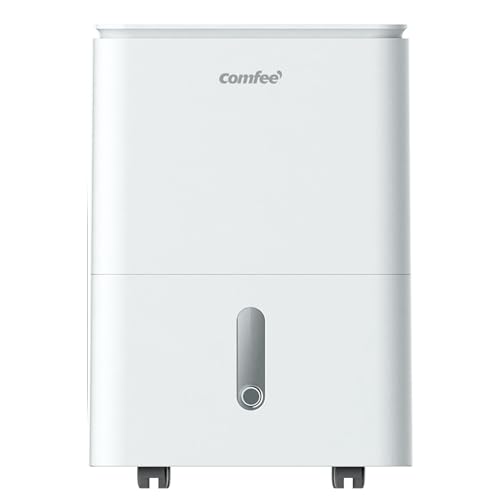 COMFEE' Deshumidificador Easy Dry 16L para Humedad interior hasta 34 m2 - Deshumificador Silencioso...