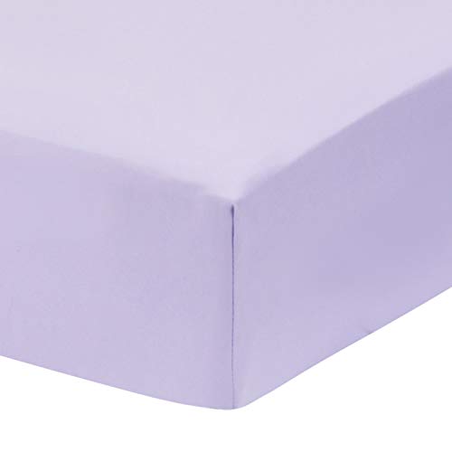 image for Everyday Kids 2-Pack Fitted Crib Sheets, 100% Soft Breathable Microfib