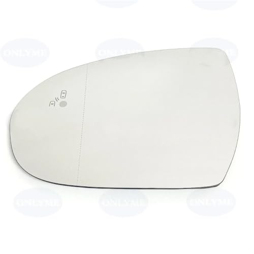 Verre miroir chauffant contre angle mort pour rétroviseur Tucson 15-20