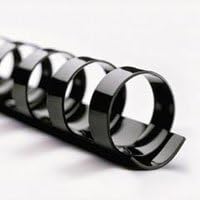 Black Plastic Binding Combs 3/4 (20mm), 150 Sheet Capacity, Qty 100