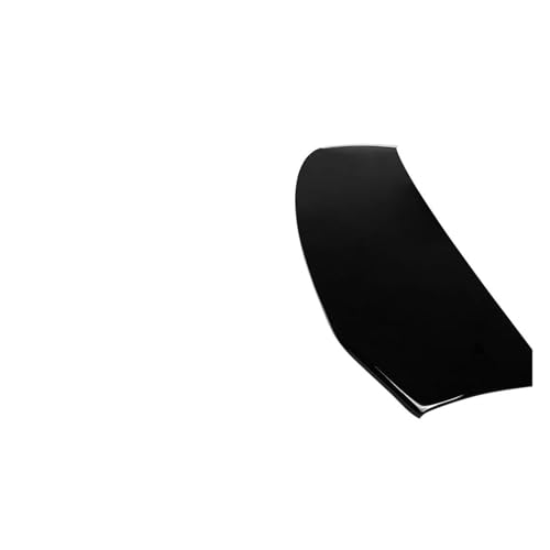 Extension capuchons becquet en ABS noir brillant pour aileron arrière A3 8P - 2