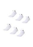 Champion Unisex – Kinder und Jugendliche Core Socks Junior 6PP Quarter Innensocken, Bianco,