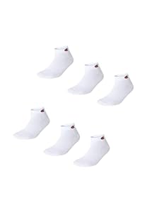 Champion Unisex Basics 6pk Quarter Freizeitsocken, Weiß, 35-38 EU