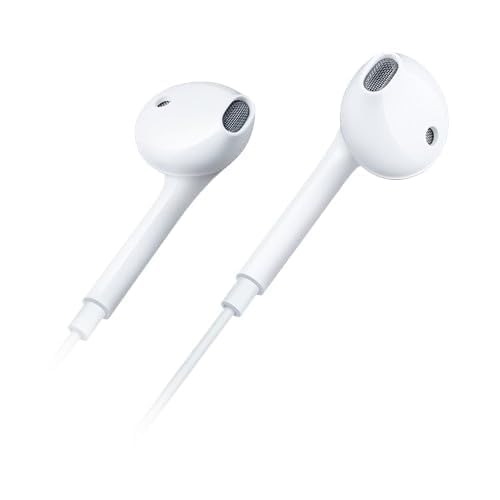 Image of VIVO XE160 Wired Earphones with Mic | Deep Bass | 3.5mm Jack Stereo Sound | in-Ear Headphones for All Smartphones, Tablets, Laptops & Computers (White)