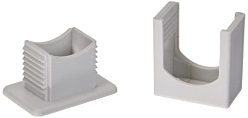 REV Kabelschellen, Kabelklemmen 6-16mm, Box mit 35 Stück, grau